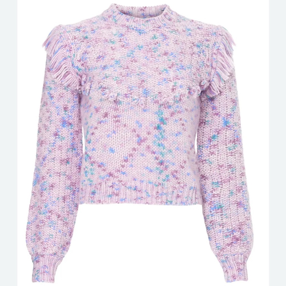 Loveshackfancy Koru Pullover Wool Sweater - image 2